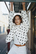 VESTE À POIS - ELENOVA