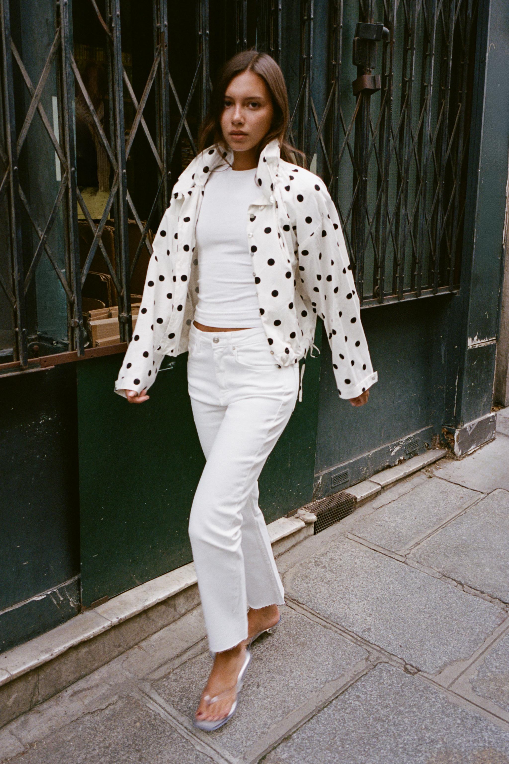 VESTE À POIS - ELENOVA